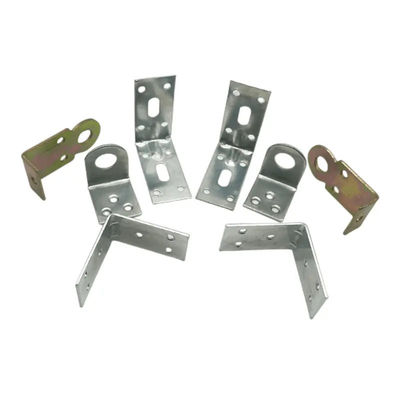 良い価格 粉末で覆われたカーテン壁アンカー アルミ合金 90度アンカー建材 オンライン